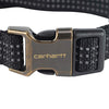 Carhartt P0000343 Fully Adjustable Nylon Webbing Collars for Dogs, Reflective Stitching for Visibility