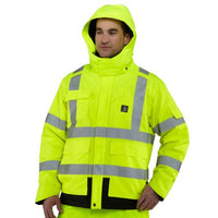 Carhartt 100787 Men's High-Visibility Waterproof Class 3 Sherwood Jacket