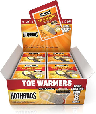 HotHands HeatMax Toasti Toes Foot Warmer (40 Pairs) (TT240-U) , Black