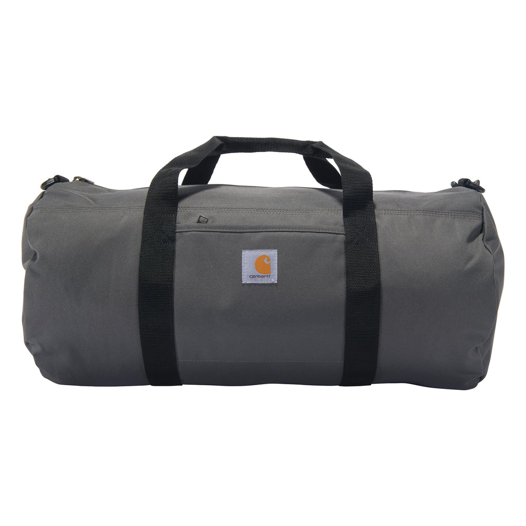 carhartt rain defender 40l utility duffel bag Pocketed Black with heavy Carhartt Classic Round Duffel Bag