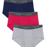Fruit of The Loom 4609R Men's Fashion Briefs Assorted 3 Pack