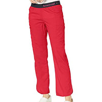 HeartSoul 20101A Scrubs Women's Head Over Heels so in Love Low Rise Pull-on Pant