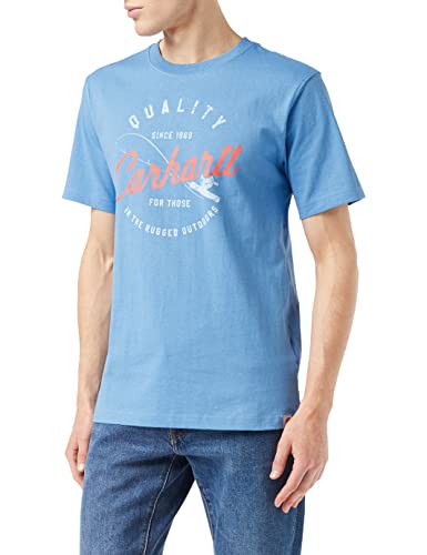 Carhartt 104182 Men's Fishing Graphic T-Shirt - Medium - French