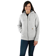 Carhartt 106026 Women's Relaxed Fit Midweight Sherpa-Lined Full-Zip Sweatshirt