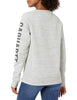 Carhartt 104410 Women's Relaxed Fit Midweight Crewneck Block Logo Sleeve Graphic Sweatshirt