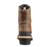 Carhartt 8” Waterproof Leather Logger Boot – Composite Toe Work Boots for Men with Goodyear Welt, Slip-Resistant Outsole, EH Rated