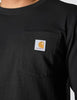 Carhartt mens Relaxed Fit Heavyweight Long-sleeve Pocket C Graphic T-shirt