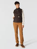 Carhartt Women's Relaxed Fit Washed Duck Sherpa-Lined Mock-Neck Vest