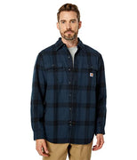 Carhartt 105439 Men's Loose Fit Heavyweight Flannel Long-Sleeve Plaid Shirt