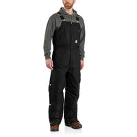 Carhartt 106682 Mens Loose Fit Firm Duck Insulated Biberall