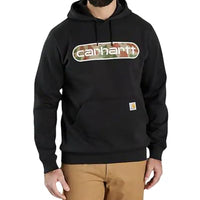Carhartt 105942 Men's Loose Fit Midweight Camo Logo Graphic Sweatshirt