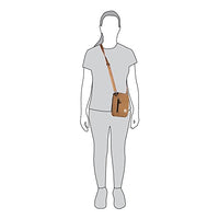 Carhartt B0000396 Unisex Nylon Duck Crossbody Wallet Water Resistant Wallet with Adjustable Crossbody Strap