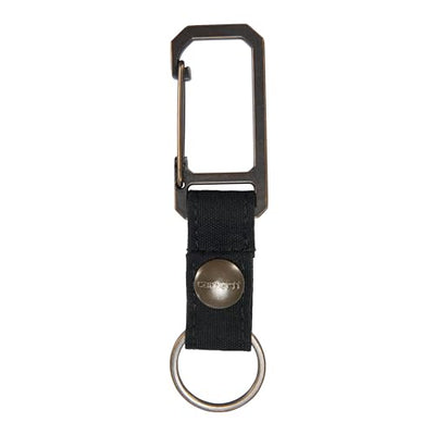 Carhartt B0000251 Unisex Adult Key Keeper, Key Ring Holder with Self-Locking Metal Gate Clip
