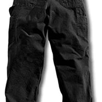 Carhartt B111 Men's Loose Fit Washed Duck Flannel-Lined Utility Work Pant