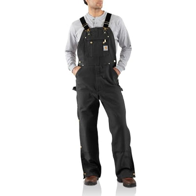 Carhartt mens Loose Fit Firm Duck Bib Overall