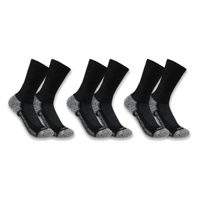 Carhartt SC4223M Men's Force® Midweight Crew Sock 3-Pack
