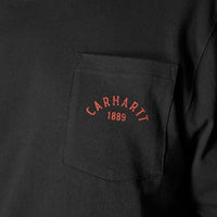 Carhartt Men's Loose Fit Heavyweight Long-Sleeve Pocket Longhorn Graphic T-Shirt