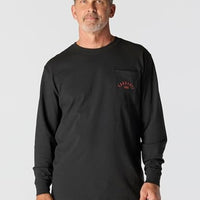 Carhartt Men's Loose Fit Heavyweight Long-Sleeve Pocket Longhorn Graphic T-Shirt