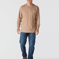 Carhartt Men’s Loose Fit Heavyweight Long-Sleeve Pocket Deer Graphic T-Shirt