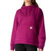 Carhartt womens Force Oversized-fit Fleece Hooded Sweatshirt