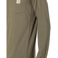 Carhartt 106656 Men's Force Relaxed Fit Midweight Long-Sleeve Pocket T-Shirt