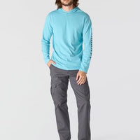 Carhartt 106654 Men's Force Relaxed Fit Midweight Long-Sleeve Logo Graphic Hooded T-Shirt