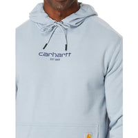 Carhartt 105569 Men's Force® Relaxed Fit Lightweight Logo Graphic Sweat - 2X-Large Tall - Neptune