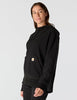 Carhartt Women's Force Oversized-fit Fleece Hooded Sweatshirt