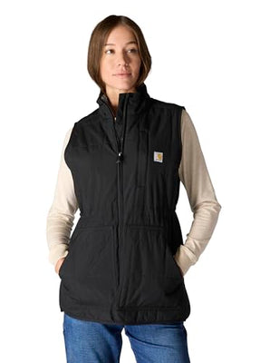 Carhartt womens Rain Defender Relaxed Fit Lightweight Insulated Mock-neck Vest