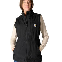 Carhartt Women's Rain Defender Relaxed Fit Lightweight Insulated Mock-Neck Vest