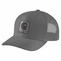 Carhartt Men's Rugged Flex Twill Mesh-Back Camo Patch Cap