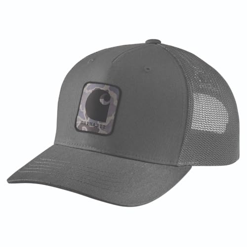 Carhartt Men's Rugged Flex Twill Mesh-Back Camo Patch Cap