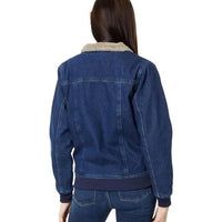 Carhartt 105446 Women's Relaxed Fit Denim Sherpa-Lined Jacket