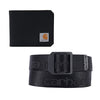 Carhartt A0005780 Men's Belt and Wallet Gift Pack