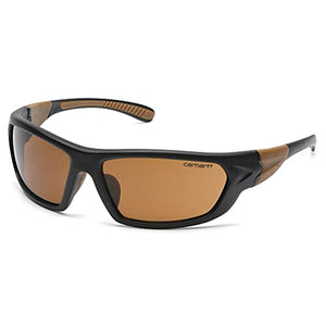Carhartt CHB219 Gear Carbondale Sandstone Bronze Polarized Lens - One Size Fits All - Black