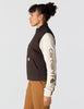 Carhartt Women's Relaxed Fit Washed Duck Sherpa-Lined Mock-Neck Vest