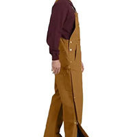 Carhartt 106672 Men's Loose Fit Firm Duck Insulated Bib Overall