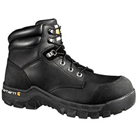 Carhartt CMF6380 Footwear 6-Inch Black Rugged Flex Waterproof Boot
