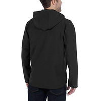 Carhartt 103829 Men's Rain Defender Relaxed Fit Midweight Softshell Hooded Jacket