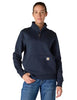 Carhartt Women's Relaxed Fit Midweight Quarter-Zip Mock-Neck Sweatshirt