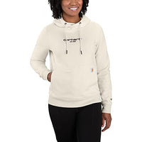 Carhartt 105573 Women's Force Relaxed Fit Lightweight Graphic Hooded Sweatshirt