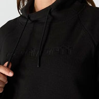 Carhartt Women's Force Oversized-fit Fleece Hooded Sweatshirt