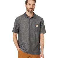 Carhartt 106685 Men's Loose Fit Midweight Short-Sleeve Pocket Polo