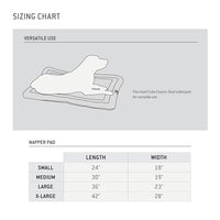 Carhartt P0000311 Durable Firm Duck Sherpa Top Dog Napper Pad, Washable Duck Canvas Pads for Dogs