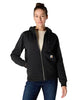 Carhartt womens Relaxed Fit Midweight Sherpa-lined Full-zip Sweatshirt