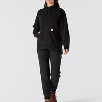 Carhartt Women's Force Oversized-fit Fleece Hooded Sweatshirt