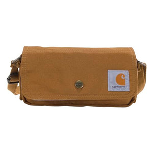 Carhartt B0000512 Bag, Carries Waist Pack with Removable Strap, Horizontal Crossbody Brown