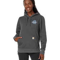 Carhartt 106172 Women's Rain Defender Relaxed Fit Midweight Chest Graphic Sweatshirt