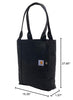 Carhartt B0000529 Vertical Open Tote, Durable Water-Resistant Tote Bag