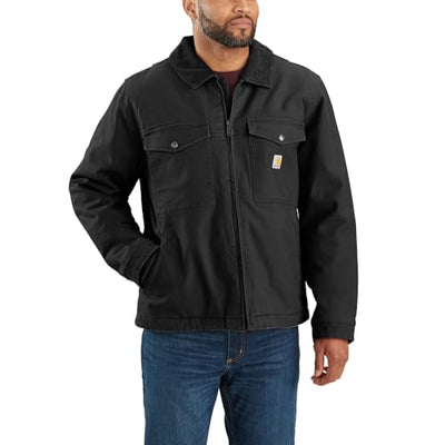 Carhartt 106432 Men's Montana Rugged Flex® Duck Relaxed Fit Insulated J - 3X-Large Regular - Black